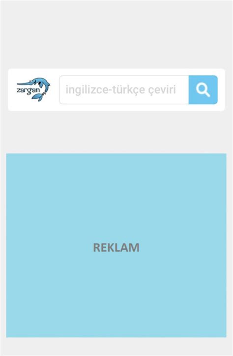 Zargan turkish english dictionary